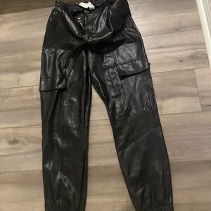 Caldezonia leather jogger